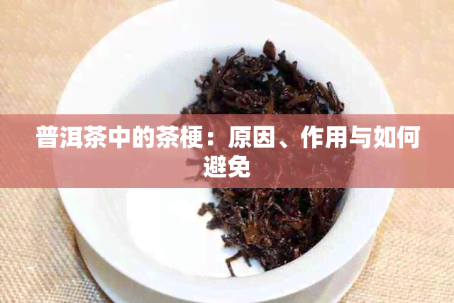 普洱茶中的茶梗：原因、作用与如何避免