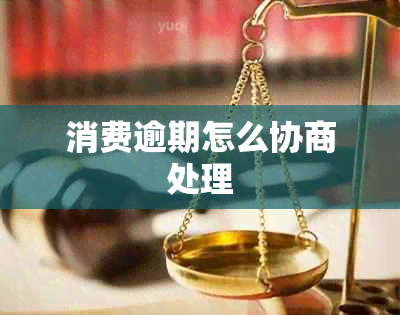 消费逾期怎么协商处理