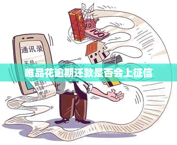 唯品花逾期还款是否会上