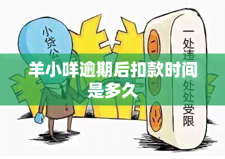 羊小咩逾期后扣款时间是多久