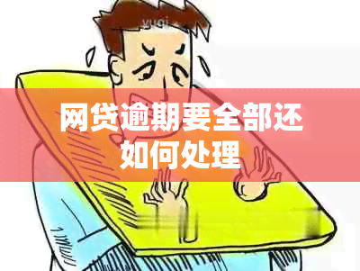 网贷逾期要全部还如何处理