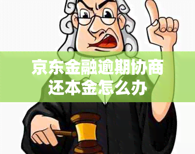 京东金融逾期协商还本金怎么办