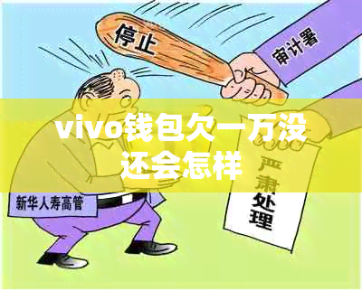 vivo钱包欠一万没还会怎样