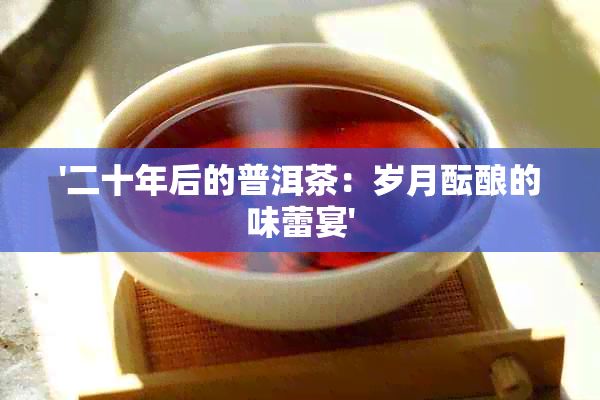 '二十年后的普洱茶：岁月酝酿的味蕾宴'