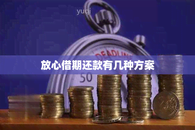 放心借期还款有几种方案