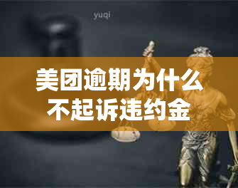 美团逾期为什么不起诉违约金