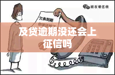 及贷逾期没还会上吗