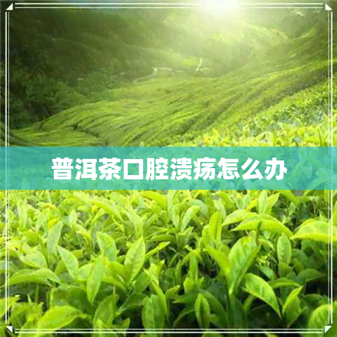 普洱茶口腔溃疡怎么办