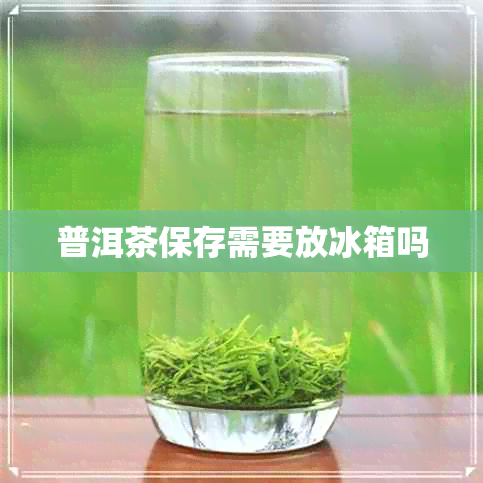 普洱茶保存需要放冰箱吗