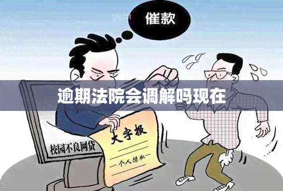 逾期法院会调解吗现在