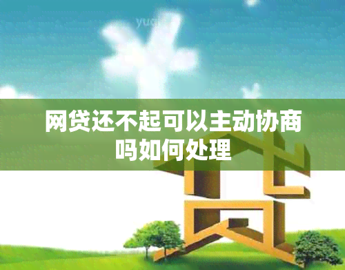 网贷还不起可以主动协商吗如何处理