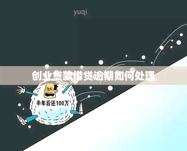 创业贷款借贷逾期如何处理