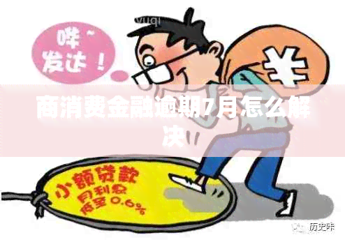 商消费金融逾期7月怎么解决