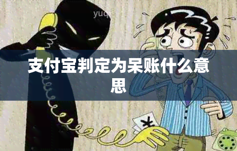 支付宝判定为呆账什么意思