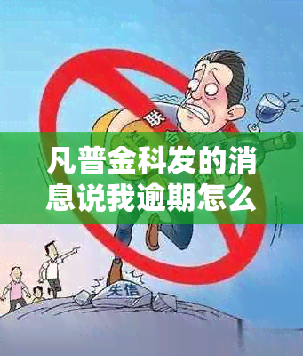 凡普金科发的消息说我逾期怎么处理