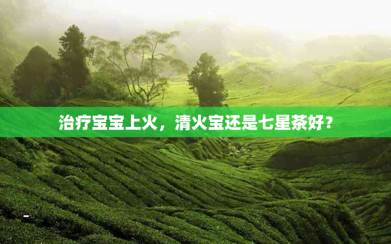 治疗宝宝上火，清火宝还是七星茶好？