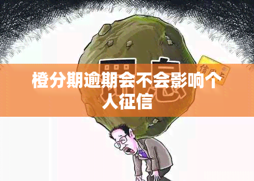 橙分期逾期会不会影响个人