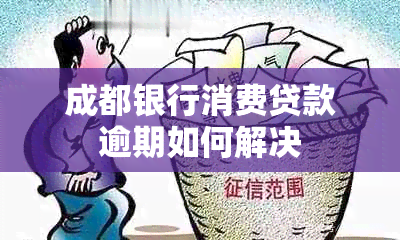 成都银行消费贷款逾期如何解决