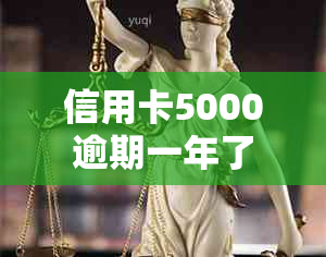 信用卡5000逾期一年了