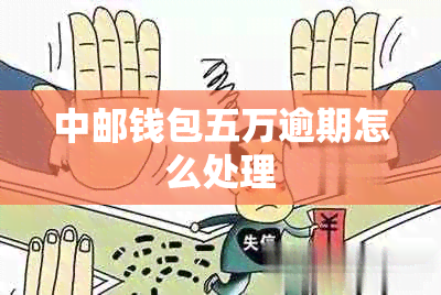 中邮钱包五万逾期怎么处理