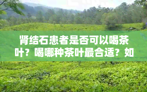 肾结石患者是否可以喝茶叶？喝哪种茶叶最合适？如何避免加重病情？