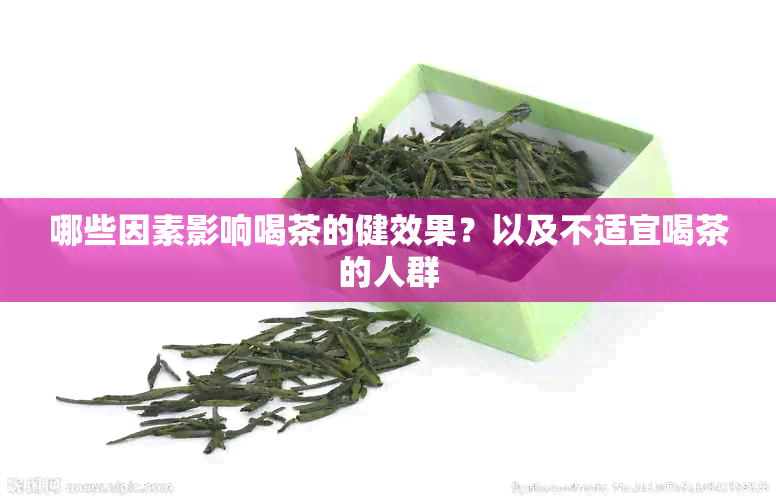 哪些因素影响喝茶的健效果？以及不适宜喝茶的人群