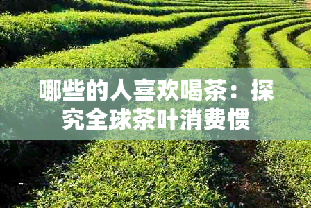 哪些的人喜欢喝茶：探究全球茶叶消费惯