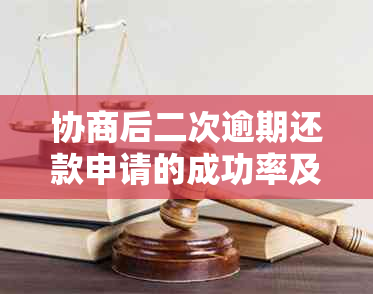 协商后二次逾期还款申请的成功率及其影响因素分析