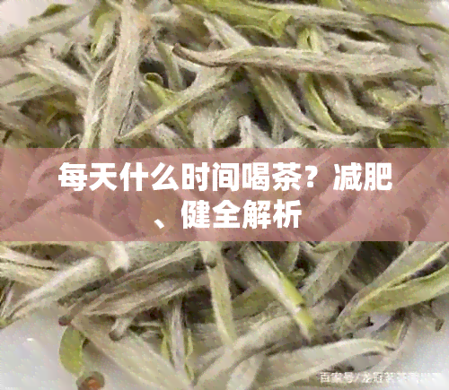 每天什么时间喝茶？减肥、健全解析