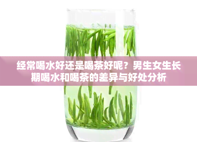 经常喝水好还是喝茶好呢？男生女生长期喝水和喝茶的差异与好处分析