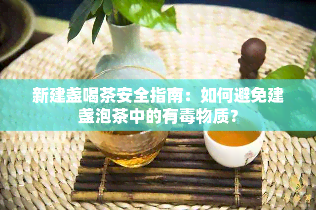 新建盏喝茶安全指南：如何避免建盏泡茶中的有物质？