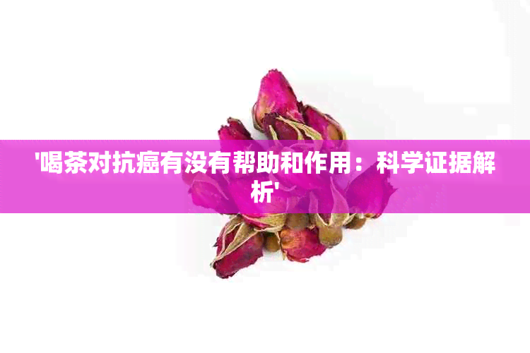 '喝茶对抗癌有没有帮助和作用：科学证据解析'