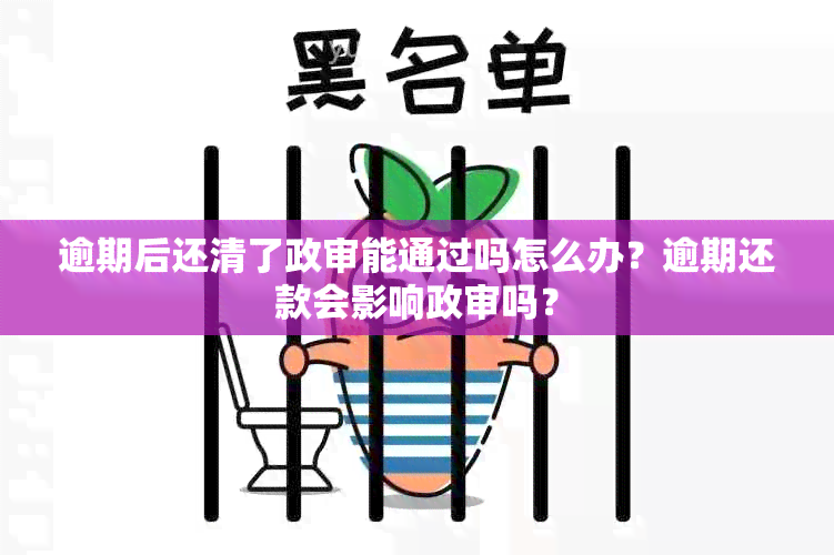 逾期后还清了政审能通过吗怎么办？逾期还款会影响政审吗？