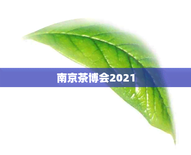 南京茶博会2021