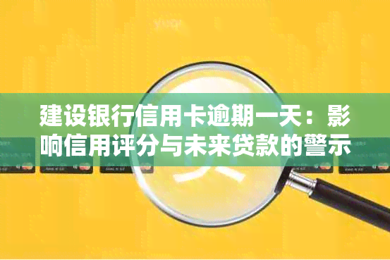 建设银行信用卡逾期一天：影响信用评分与未来贷款的警示