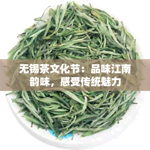 无锡茶文化节：品味江南韵味，感受传统魅力