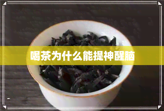 喝茶为什么能提神醒脑