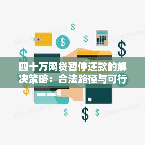 四十万网贷暂停还款的解决策略：合法路径与可行方法