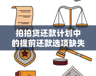 拍拍贷还款计划中的提前还款选项缺失导致的困扰与解决方法