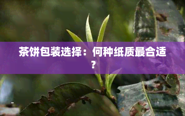 茶饼包装选择：何种纸质最合适？