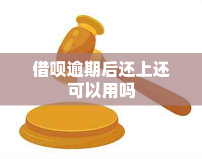 借呗逾期后还上还可以用吗