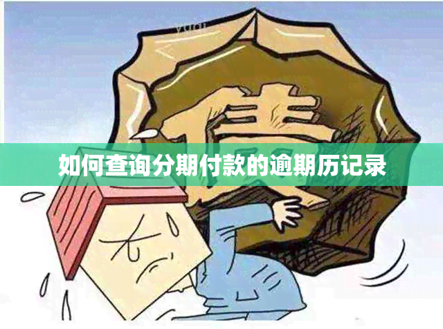 如何查询分期付款的逾期历记录