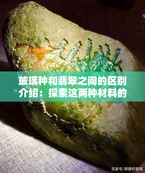 玻璃种和翡翠之间的区别介绍：探索这两种材料的差异与相似性