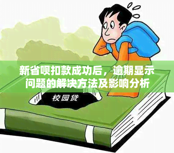 新省呗扣款成功后，逾期显示问题的解决方法及影响分析