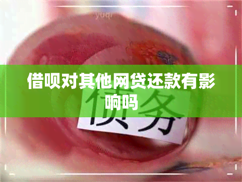 借呗对其他网贷还款有影响吗