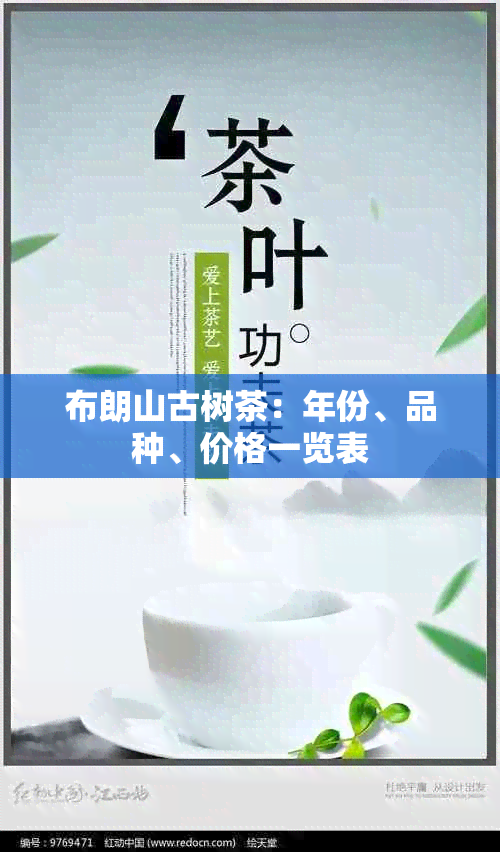 布朗山古树茶：年份、品种、价格一览表