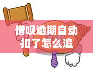 借呗逾期自动扣了怎么追回来