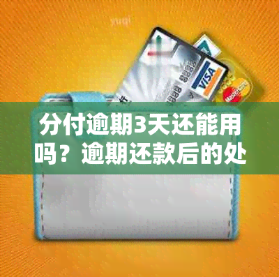 分付逾期3天还能用吗？逾期还款后的处理方式及后果