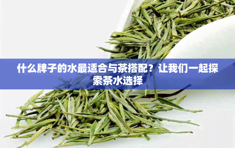 什么牌子的水最适合与茶搭配？让我们一起探索茶水选择