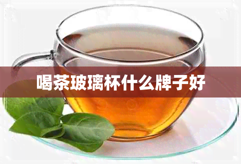 喝茶玻璃杯什么牌子好